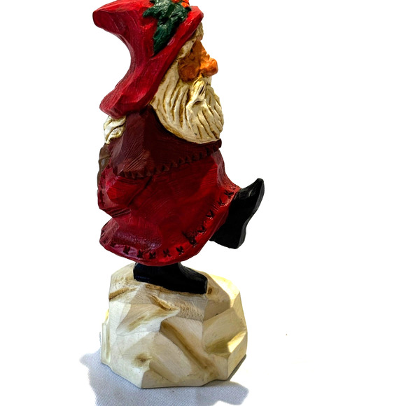 9" David Frykman Santa Claus Figurine - Oh The Joy! Christmas 1994 collectible - Picture 5 of 11